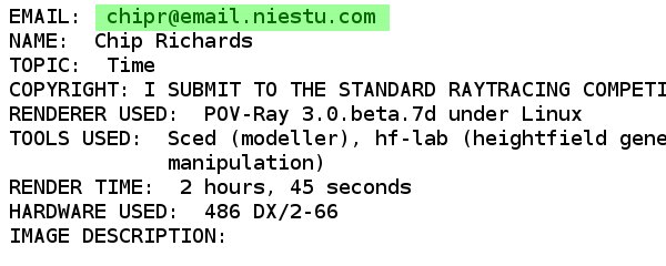 Description Page Header